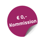 0€ Kommmission Sticker